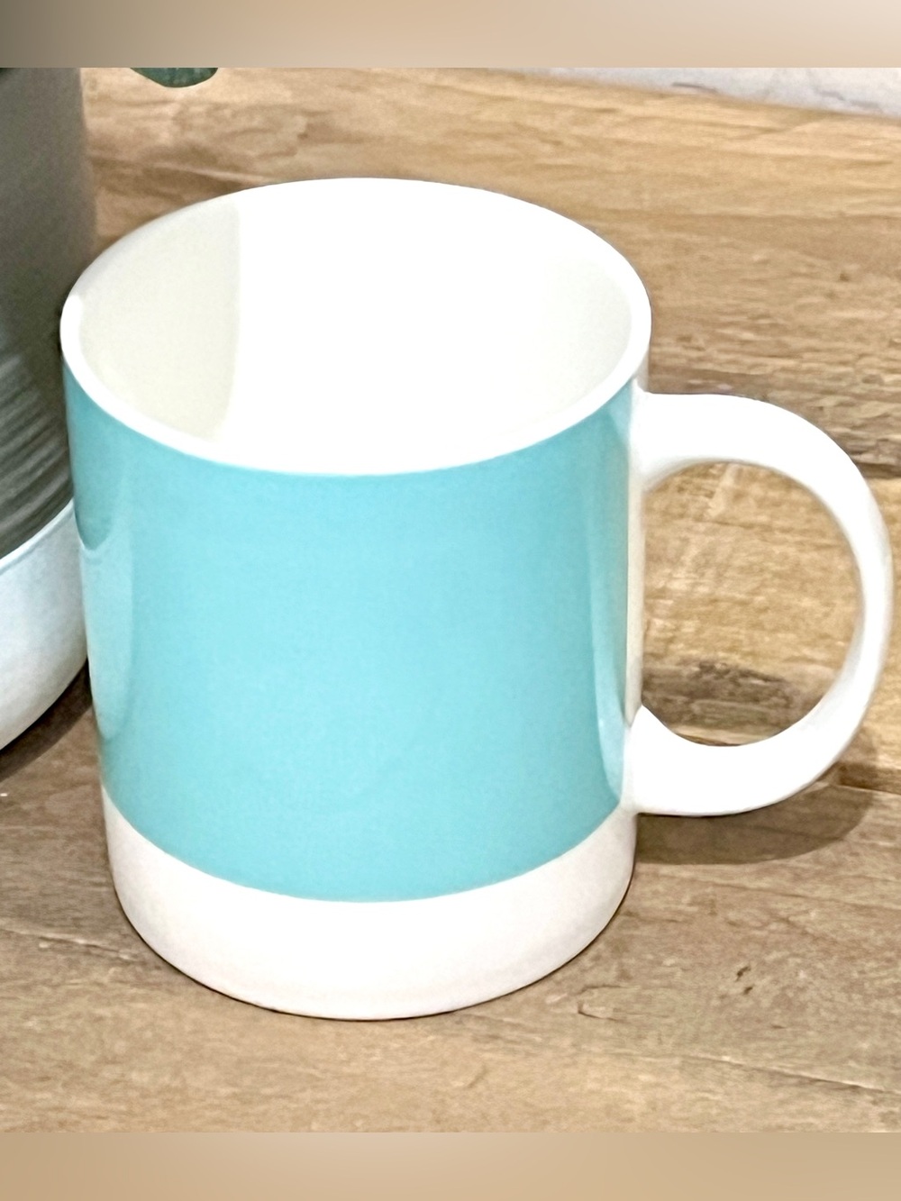 Vintage Pantone Universe Mug Mint 337 Duck Egg Blue Whitbread Wilkinson - Picture 2 of 4